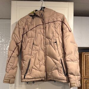 Volcom Multicolor Thermonte puffer coat size small 9:19
